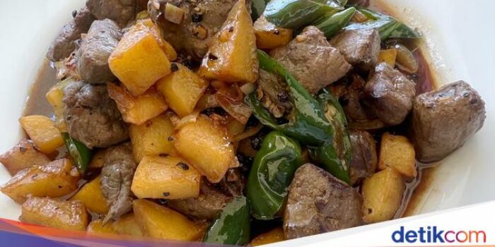 Pahami- Resep Hati Sapi Tumis Lada Hitam, Pedas Hangat Untuk Lauk Nasi