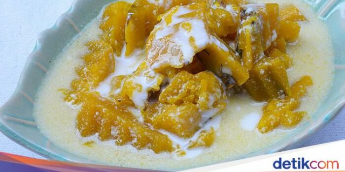 Pahami- Resep Labu Kuning Kuah Santan yang Pulen Legit Cocok Buat Camilan