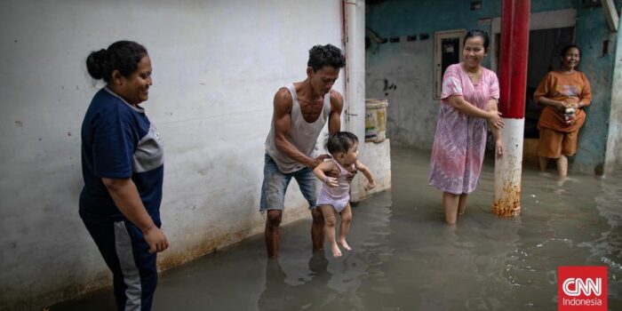Berita 2 RT di Pluit Penjaringan Terendam Banjir Rob Jumat Pagi