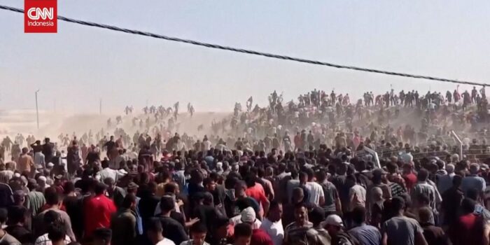 Berita Kacau Balau Penyaluran Bantuan di Gaza Berujung 3 Orang Tewas