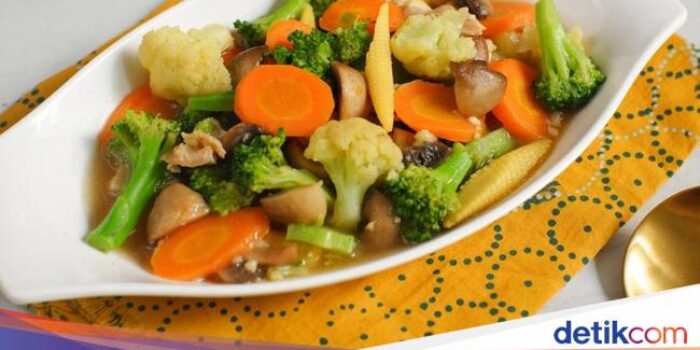 Pahami- Resep Capcay Jamur Kuah Kental yang Gurih Bernutrisi