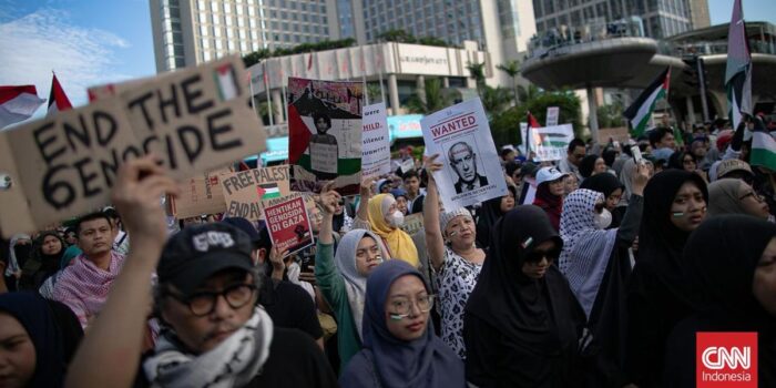 Berita Aksi Long March to Gaza di Jakarta