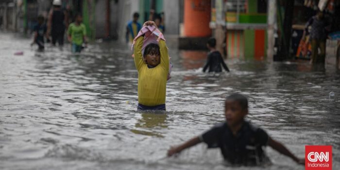 Berita Banjir Rob Rendam Muara Angke Jakut, Ketinggian Hampir 1 Meter