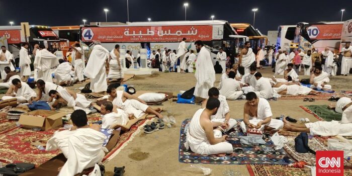 Berita Usai Wukuf Arafah, Jemaah Haji Tiba di Muzdalifah
