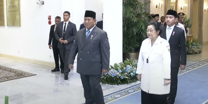 Berita Momen Prabowo, Gibran, dan Megawati Hadiri Upacara Harlah Pancasila