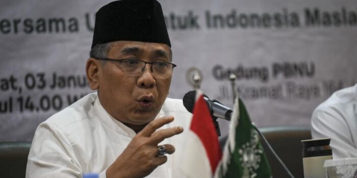 Berita Ketum PBNU Sebut Prabowo Konsisten soal Palestina dan Israel