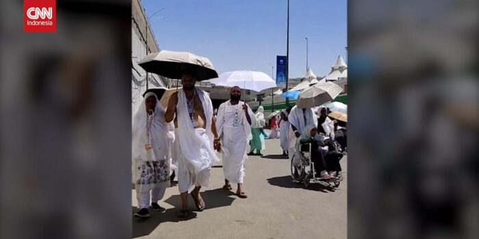 Berita Jemaah Haji Terjang Panas Ekstrem untuk Lempar Jamrah