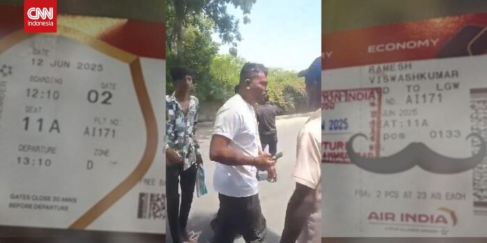 Berita Penumpang Air India Jatuh Ditemukan Selamat, Masih Bisa Jalan