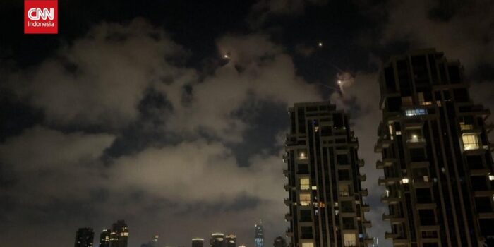 Berita Ramai Rudal Iran dan Deru Sirene di Langit Israel