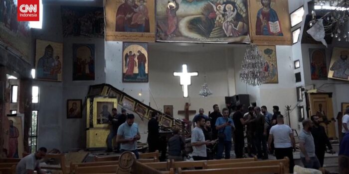 Berita Bom Bunuh Diri di Gereja Damaskus, 20 Orang Tewas