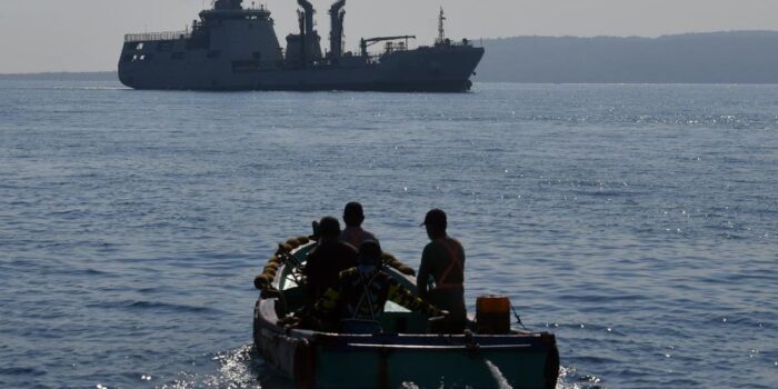 Berita TNI AL Gagalkan Penyelundupan Pasir Timah Ilegal 45,7 Ton