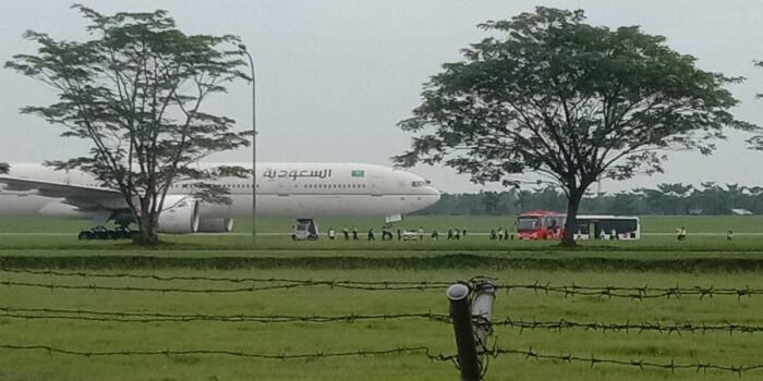Berita Usut Ancaman Bom di Pesawat Haji Saudia, Polisi Periksa 4 Saksi