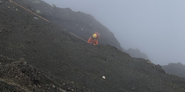 Berita Pendaki Swiss Jatuh di Gunung Rinjani Berhasil Dievakuasi Helikopter