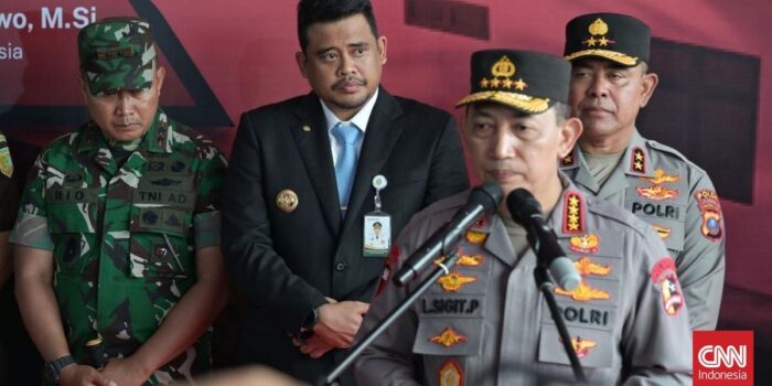 Berita Kapolri Mulai Pembangunan 29 Dapur Makan Siang Gratis di Sumut