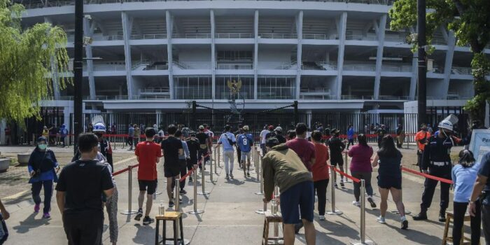 Berita Pengelola Jelaskan soal Desahan Perempuan dari Speaker GBK yang Viral