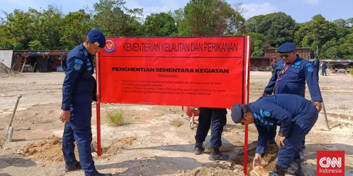 Berita Aktivitas Tambang Pasir di Pulau Citlim Disegel KKP