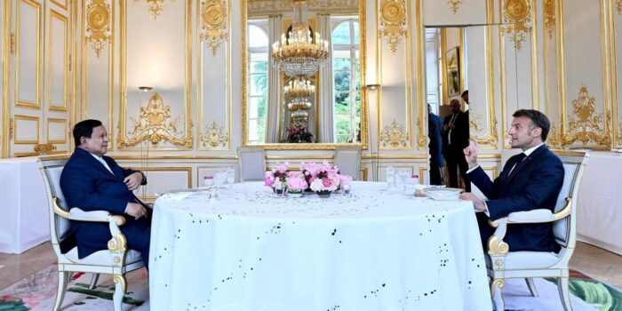 Berita Prabowo Bahas Konflik Israel-Palestina saat Dinner Intim dengan Macron