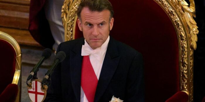 Berita Presiden Macron ke Inggris Desak Gencatan Senjata dan Akui Palestina
