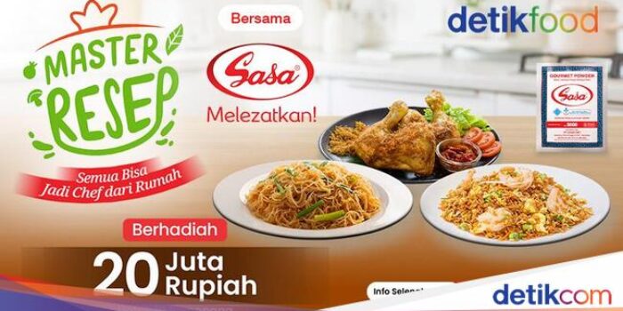 Pahami- Jago Masak? Buktikan di Master Resep Sasa, Bisa Dapat Hadiah Rp 2 Juta