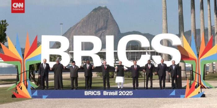 Berita Momen Perwakilan Negara Kompak di KTT BRICS Brasil