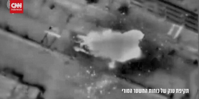 Berita Penampakan Serangan Israel ke Pasukan Militer Suriah