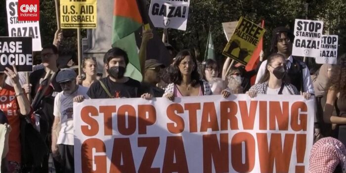 Berita Aksi Bela Palestina di New York, Kecam Dukungan AS ke Israel