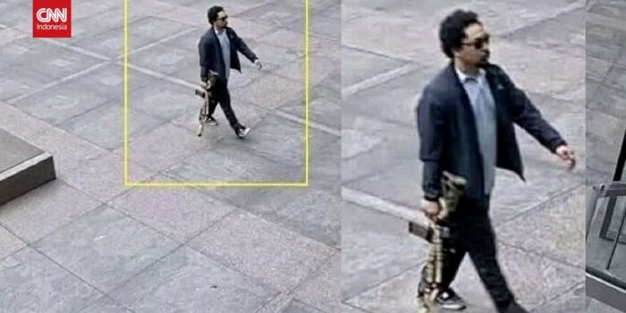 Berita Pelaku Penembakan Massal New York Tertangkap CCTV