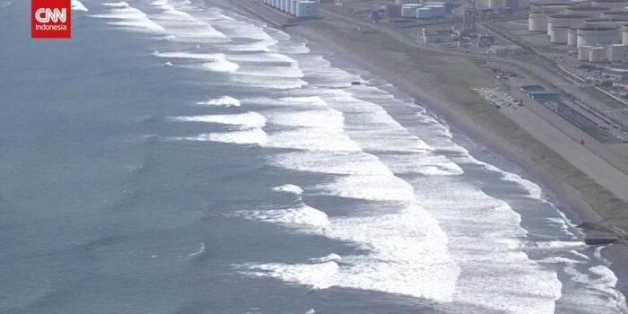 Berita Detik-detik Gelombang Awal Tsunami Terjang Hokkaido