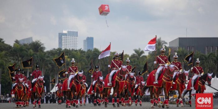 Berita Meriah Upacara HUT ke-79 Bhayangkara di Monas