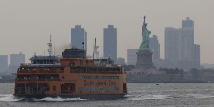 Berita New York AS Dikepung Asap Kebakaran Hutan Kanada