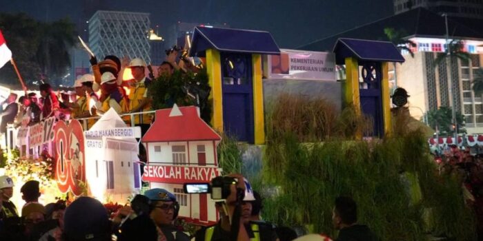 Berita Kreativitas Kementerian PU di Karnaval Kemerdekaan HUT RI ke-80