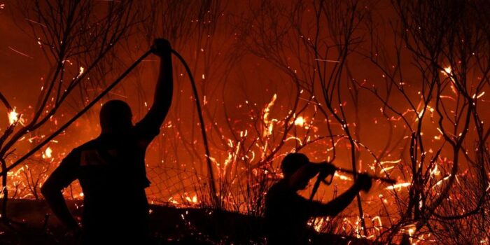 Berita Lima Negara Eropa Terbakar Suhu Panas Ekstrem