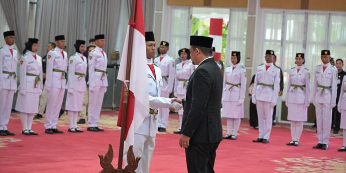 Berita Gubernur Sumut Resmi Kukuhkan 173 Anggota Paskibraka Sumut 2025