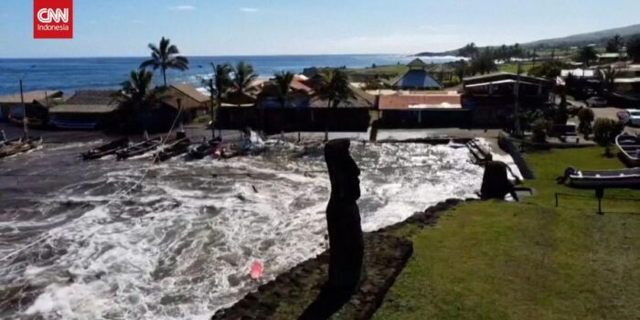 Berita Gelombang Tinggi Terjang Chile usai Gempa Dahsyat Rusia