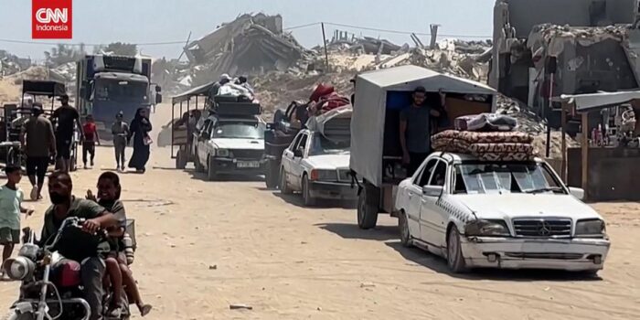 Berita Warga Gaza Berbondong-bondong Tinggalkan Wilayah Timur