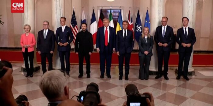 Berita Momen Trump Sambut Zelensky-Pemimpin Eropa di Gedung Putih