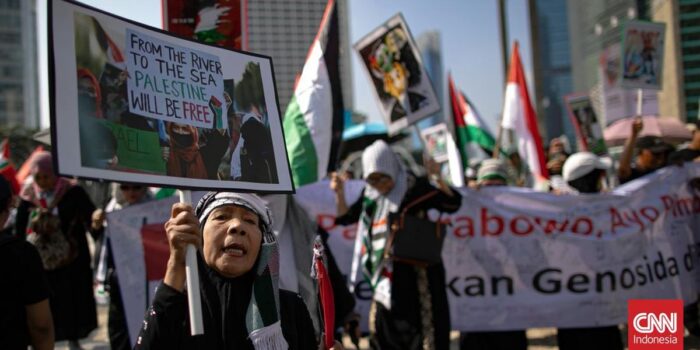 Berita Aksi Bela Palestina Desak Prabowo Ambil Peran Setop Genosida Israel