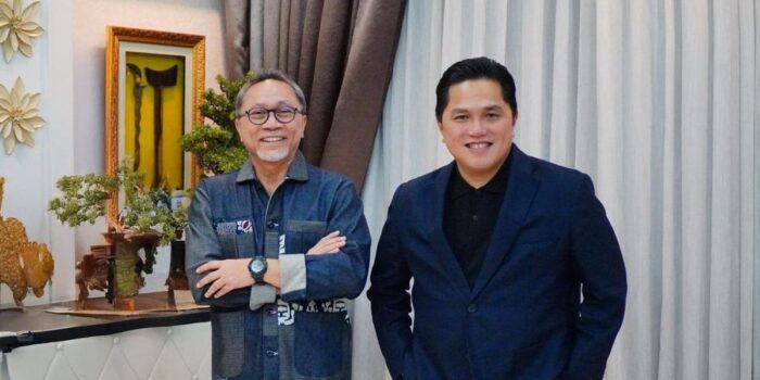 Berita Zulhas Soal Erick Thohir Jadi Menpora: Selamat Mengemban Amanah