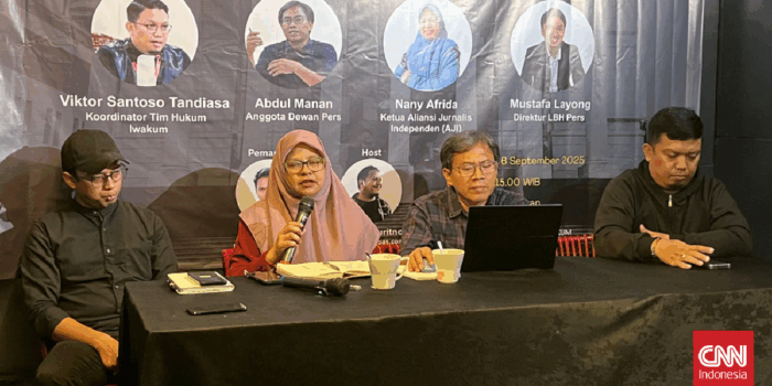 Berita Uji Materi Pasal 8 UU Pers Bisa Hilangkan Multitafsir