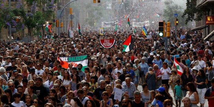 Berita Polisi Inggris Tangkap 425 Orang dalam Demo Pro-Palestina