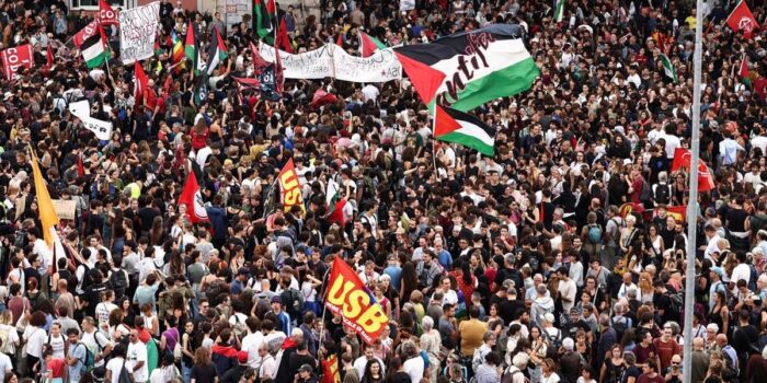 Berita Warga Italia Demo Besar-besaran Gegara Pemerintah Tak Akui Palestina