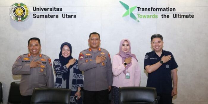 Berita Polda Sumut Datangi Kampus-kampus Medan, Janjikan Humanis Jaga Demo