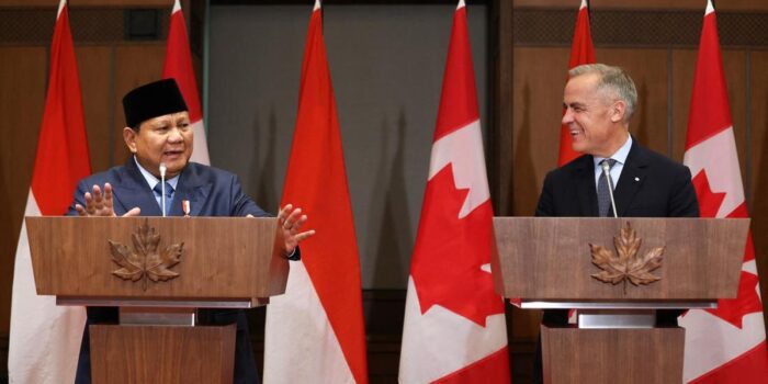 Berita Momen Prabowo Bertemu PM Kanada Mark Carney