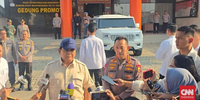 Berita Prabowo ke RS Polri, Kembali Sindir Makar dan Bakal Lawan Mafia