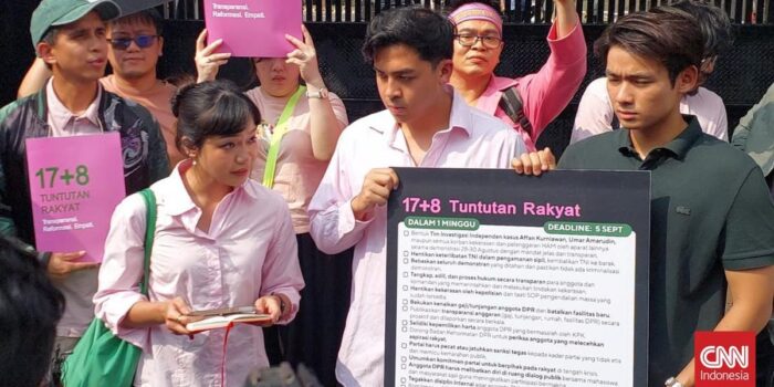 Berita Poin-poin Perkembangan 17+8 Tuntutan Rakyat saat Demo Agustus