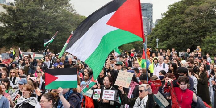 Berita 20 Ribu Orang di Selandia Baru Gelar Pawai Terbesar Dukung Palestina