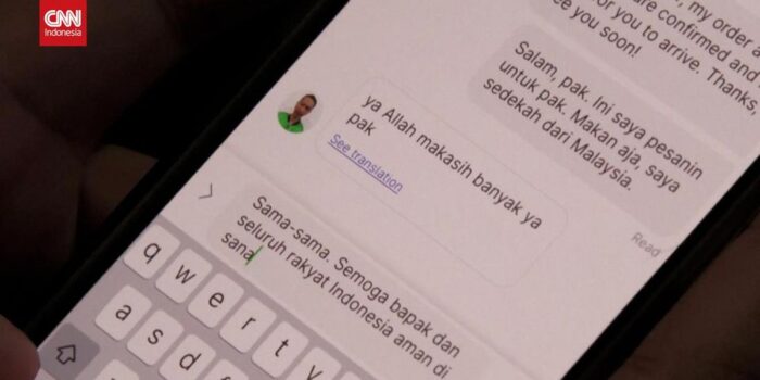 Berita Komentar Warga Malaysia soal Aksi Pesan Makan Bantu Ojol RI