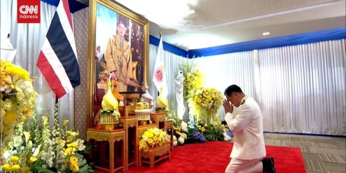 Berita Momen Anutin Hormati Raja Sebelum Dilantik Jadi PM Thailand
