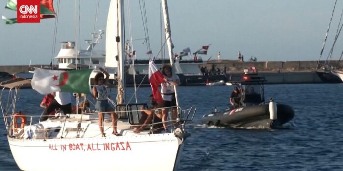 Berita Tiga Kapal GSF Berlayar ke Gaza, Rombongan RI Batal Ikut
