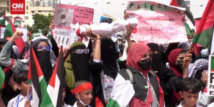 Berita Ribuan Siswa di Pakistan Gelar Aksi Solidaritas untuk Gaza
